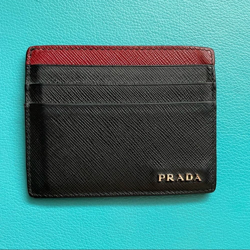 Prada card holder/wallet